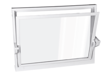 WOLFA Stallfenster DEN90 Gr. 87,5x100 cm